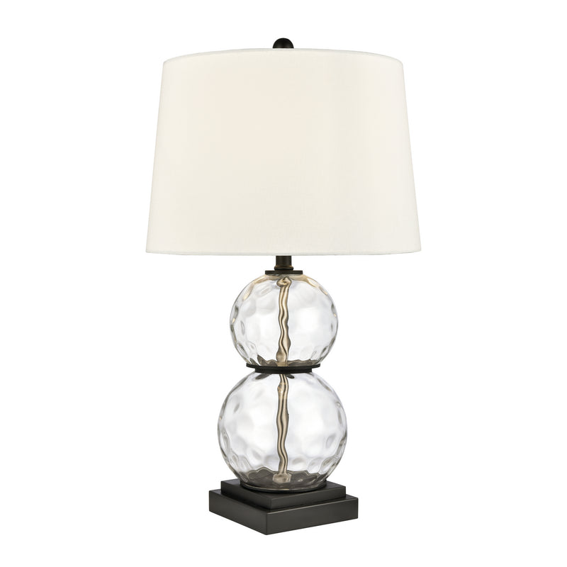 ELK Home S0019-9485 One Light Table Lamp, Clear Finish-LightingWellCo