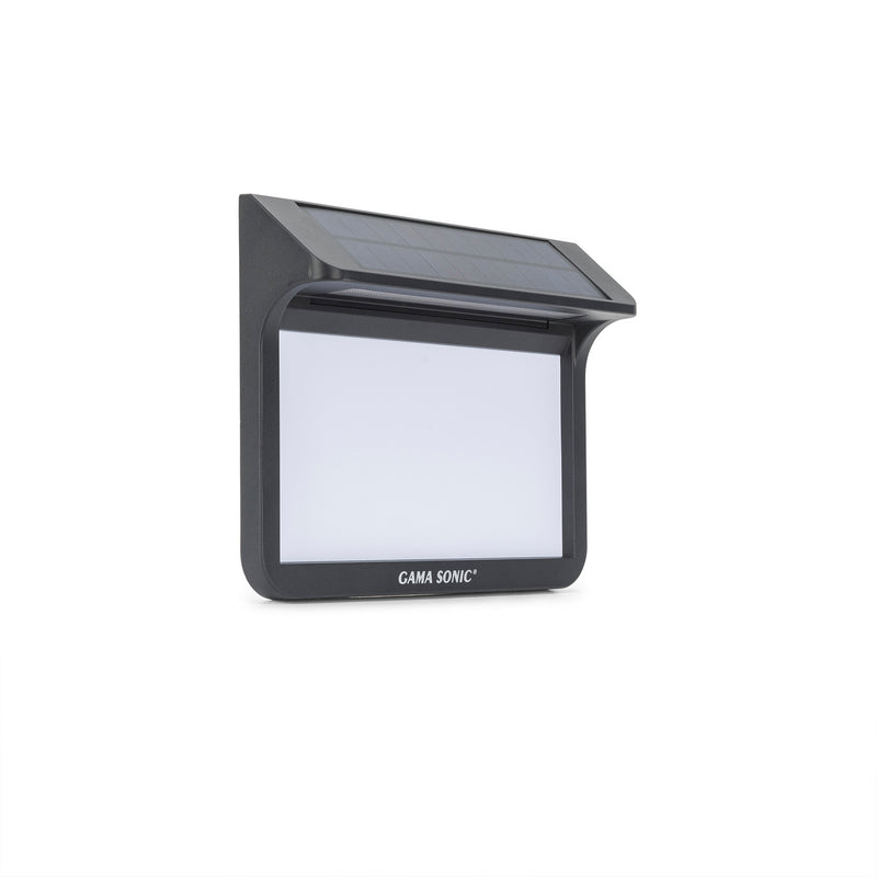 Gama Sonic 81i90010 Address Wall Plaque Light, Black-LightingWellCo