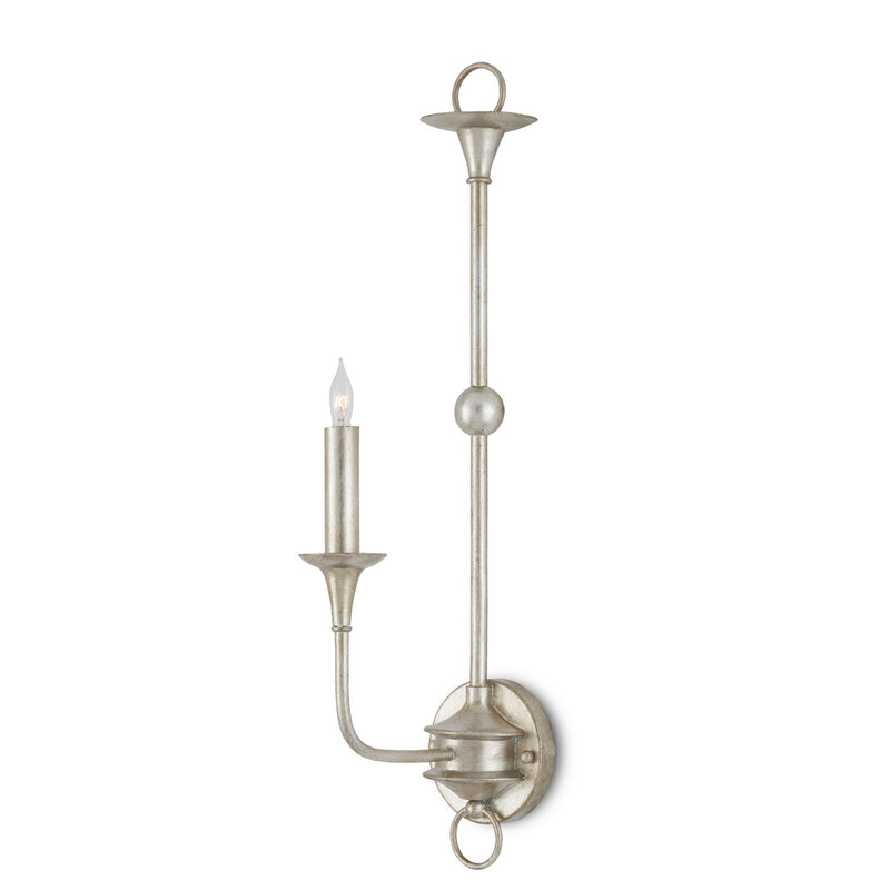 Currey and Company 5000-0217 One Light Wall Sconce, Champagne Finish-LightingWellCo