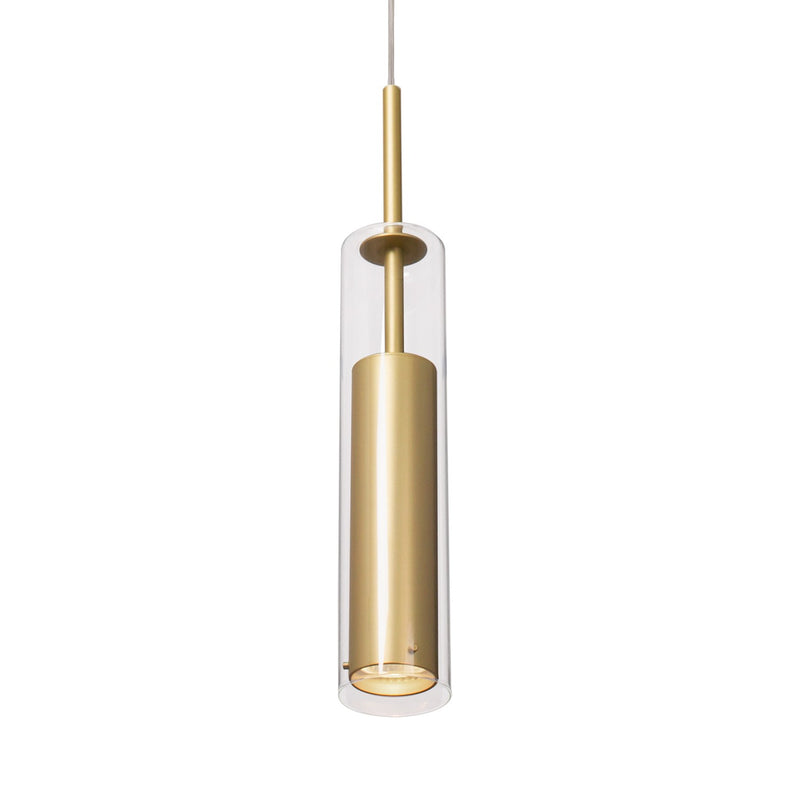 Kuzco Lighting 41411-BG One Light Pendant, Brushed Gold Finish-LightingWellCo