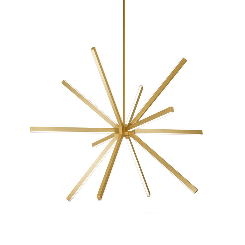 Kuzco Lighting CH14356-BG LED Chandelier, Brushed Gold Finish-LightingWellCo