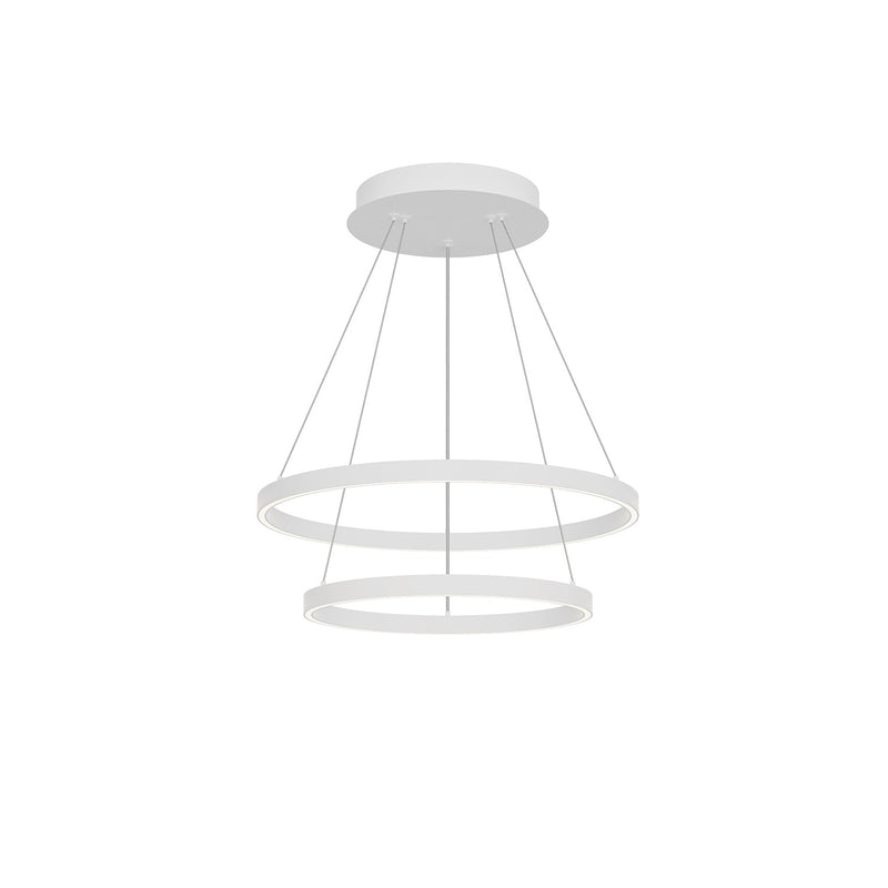 Kuzco Lighting CH87224-WH LED Chandelier, White Finish-LightingWellCo