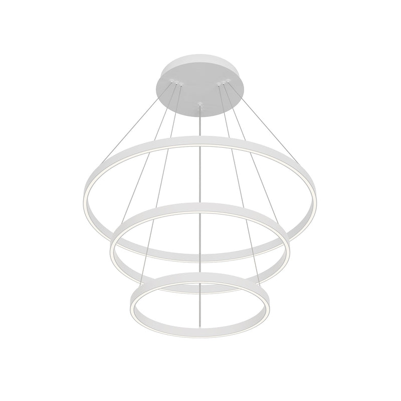 Kuzco Lighting CH87332-WH LED Chandelier, White Finish-LightingWellCo