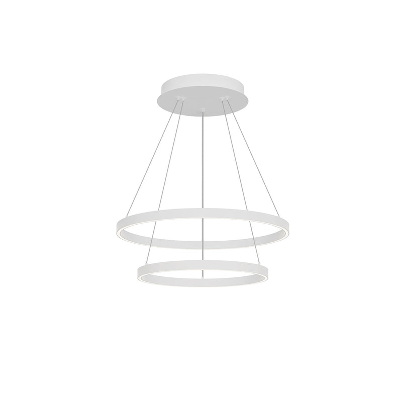 Kuzco Lighting CH87824-WH LED Chandelier, White Finish-LightingWellCo