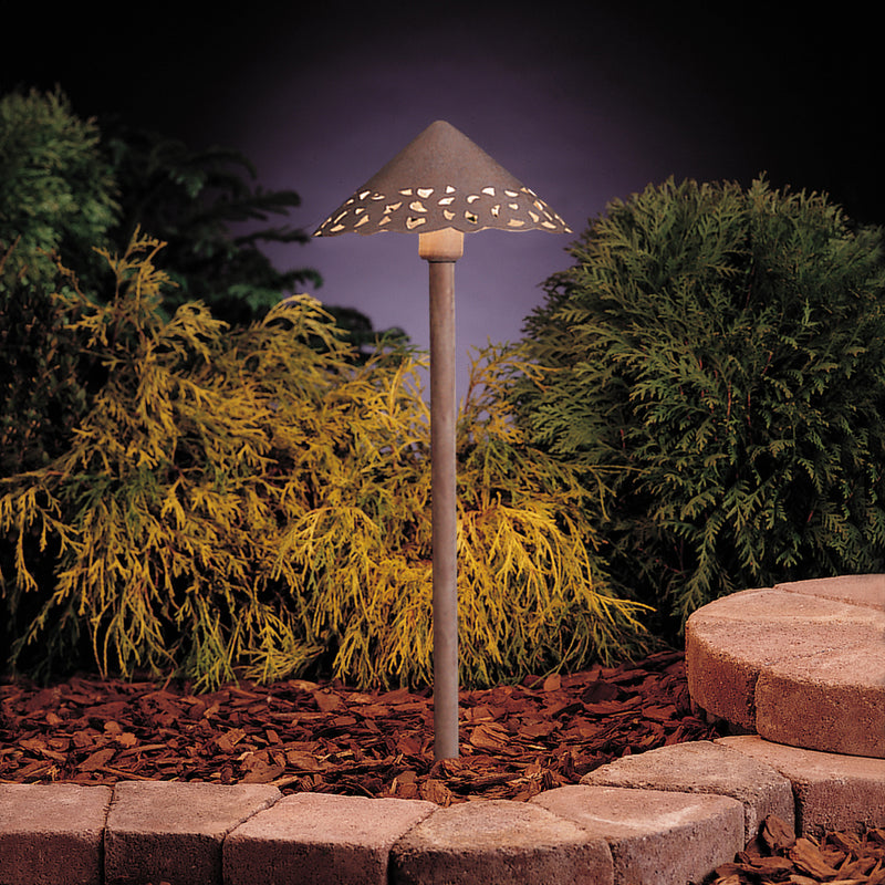 Kichler 15443OB One Light Path & Spread, Olde Brick Finish - LightingWellCo