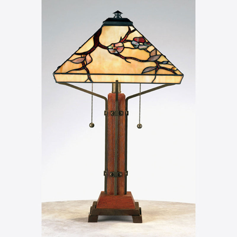 Quoizel TF6898M Two Light Table Lamp, Multi Finish - LightingWellCo