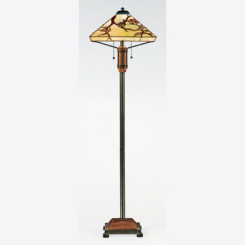 Quoizel TF9404M Two Light Floor Lamp, Multi Finish - LightingWellCo