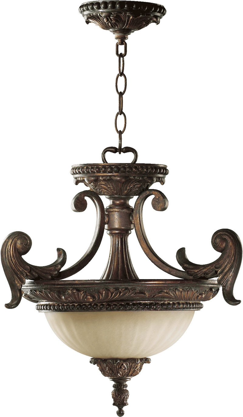 Quorum 2230-18-88 Two Light Dual Mount, Corsican Gold Finish - LightingWellCo