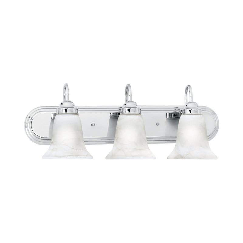 ELK Home SL75834 Three Light Wall Lamp, Chrome Finish - At LightingWellCo