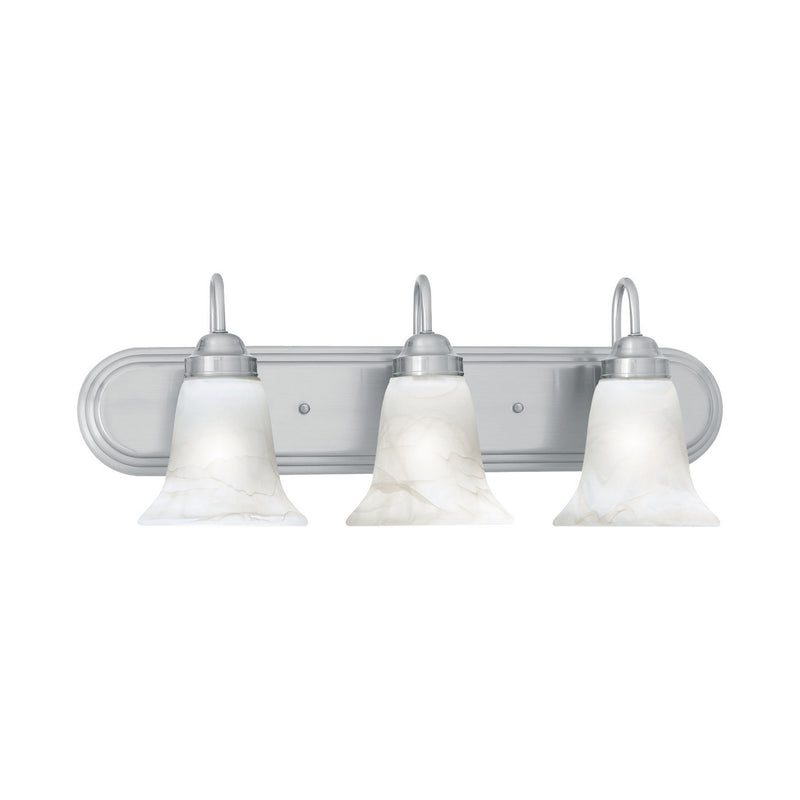 ELK Home SL758378 Three Light Wall Lamp, Brushed Nickel Finish - At LightingWellCo