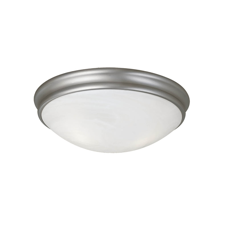 Millennium 5135-SN Three Light Flushmount, Satin Nickel Finish - LightingWellCo