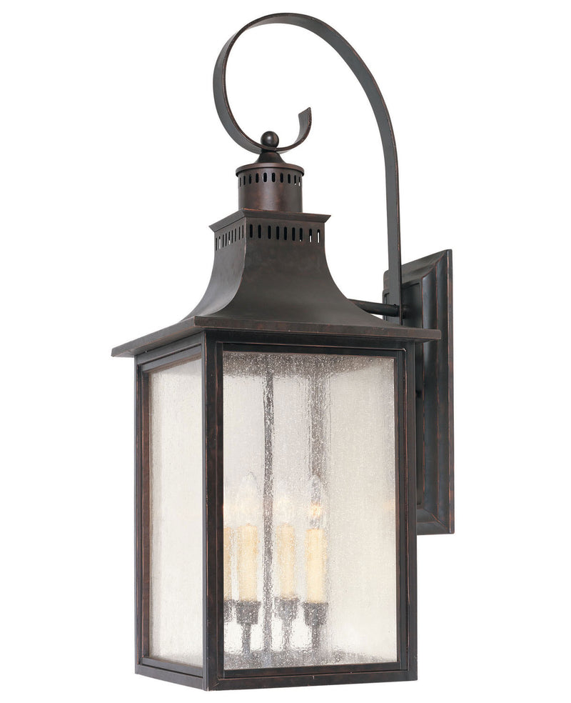 Savoy House 5-257-13 Four Light Outdoor Wall Lantern, English Bronze Finish LightingWellCo