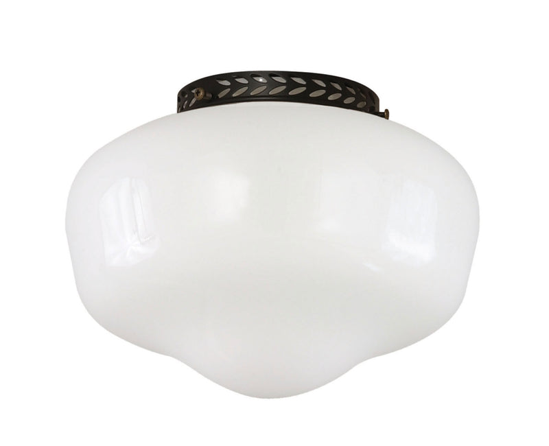 Savoy House Indoor/Outdoor Light Kit FLGC-1108-FB LED Fan Light Kit, Flat Black Finish - LightingWellCo