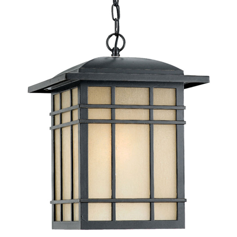 Quoizel HC1913IB One Light Outdoor Hanging Lantern, Imperial Bronze Finish - LightingWellCo