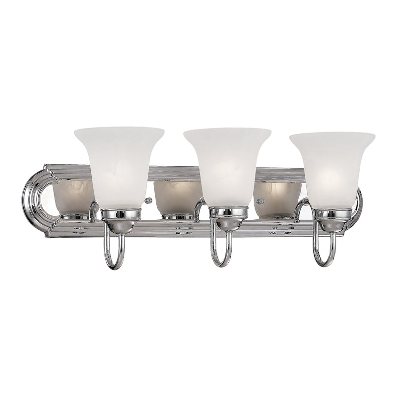 Millennium 483-CH Three Light Vanity, Chrome Finish - LightingWellCo