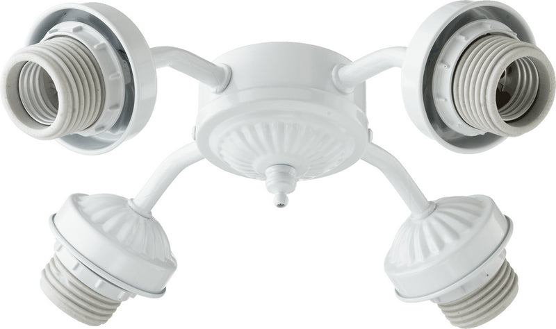 Quorum 2444-806 LED Fan Light Kit, White Finish - LightingWellCo