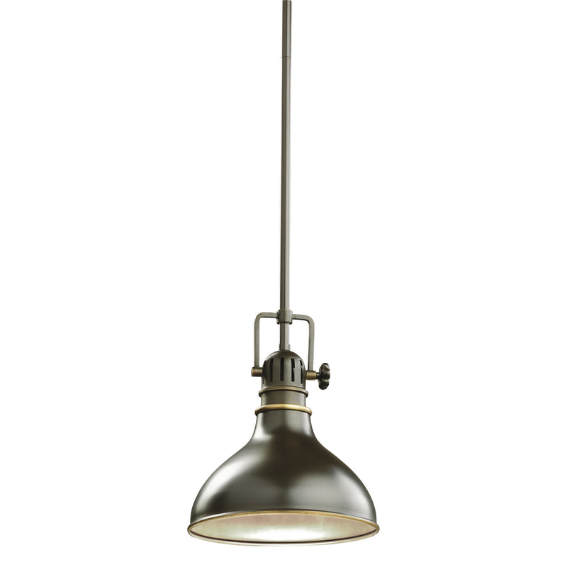 Kichler 2664OZ One Light Mini Pendant, Olde Bronze Finish - LightingWellCo