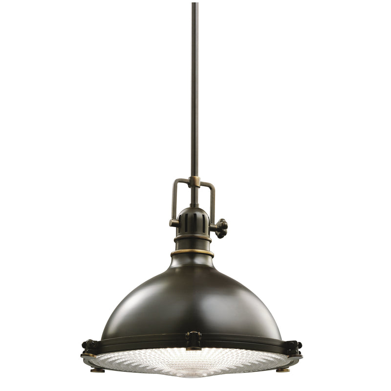 Kichler 2666OZ One Light Pendant, Olde Bronze Finish - LightingWellCo