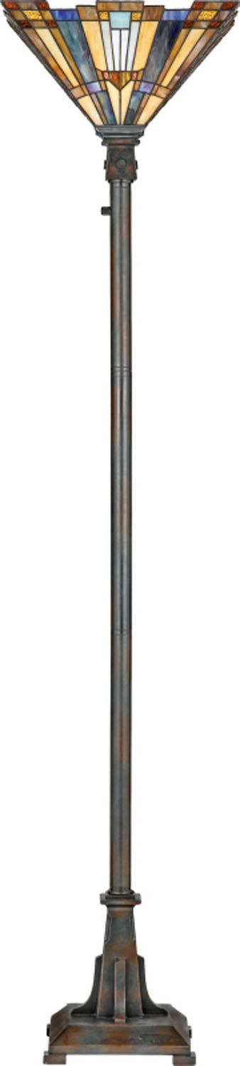 Quoizel TFIK9471VA One Light Torchiere, Valiant Bronze Finish - LightingWellCo