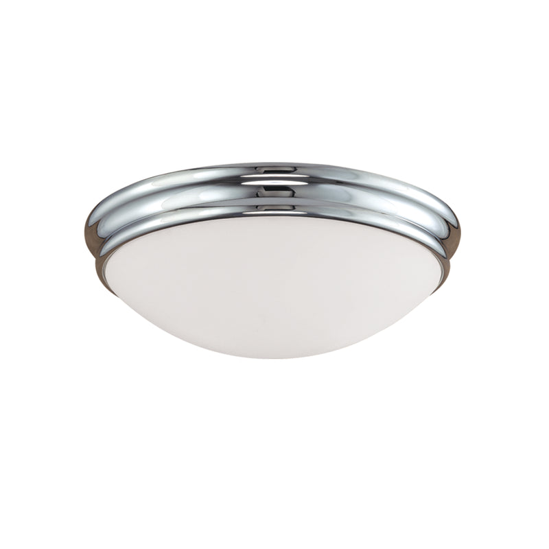 Millennium 5225-CH Three Light Flushmount, Chrome Finish - LightingWellCo