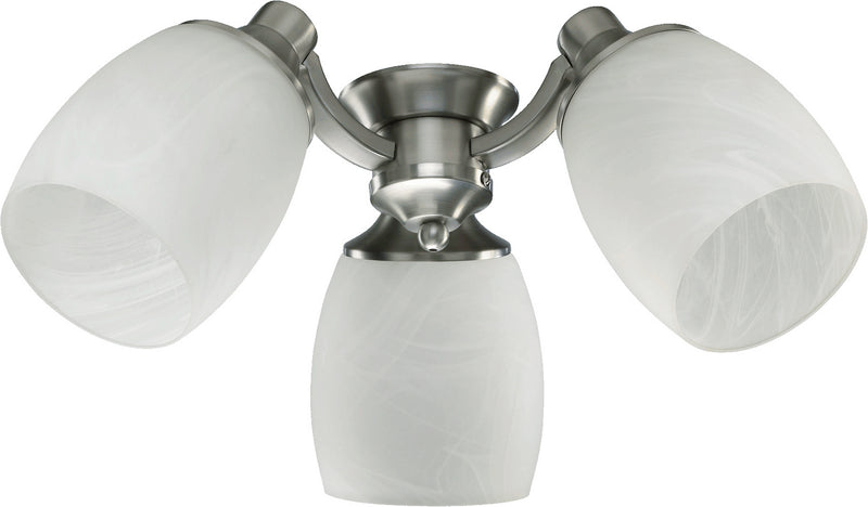 Quorum 2326-865 LED Fan Light Kit, Satin Nickel Finish - LightingWellCo