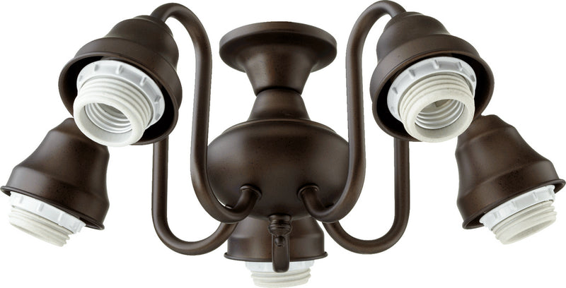 Quorum 2530-8086 LED Fan Light Kit, Oiled Bronze Finish - LightingWellCo