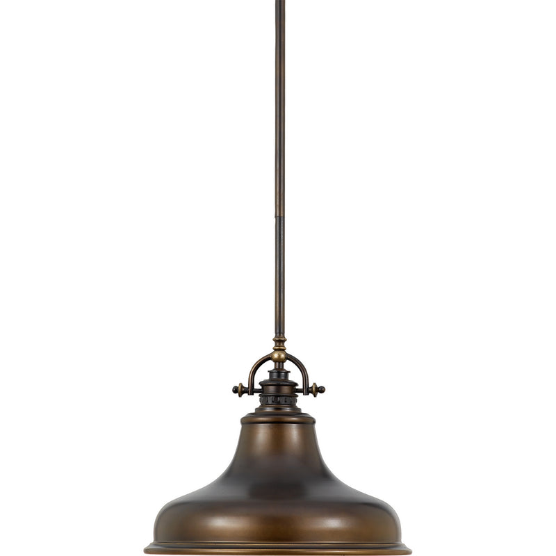 Quoizel ER1814PN One Light Pendant, Palladian Bronze Finish - LightingWellCo