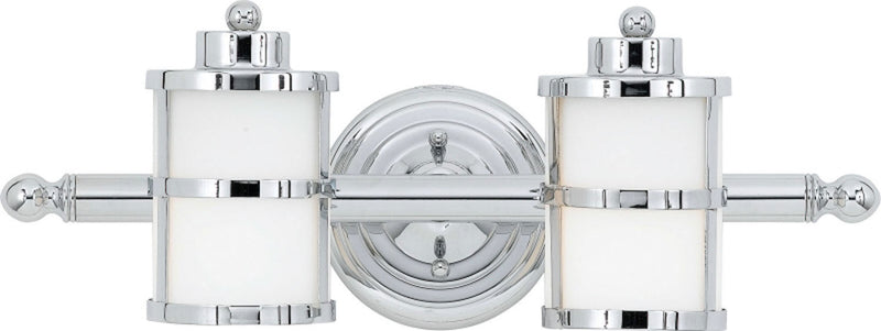 Quoizel TB8602C Two Light Bath Fixture, Polished Chrome Finish - LightingWellCo