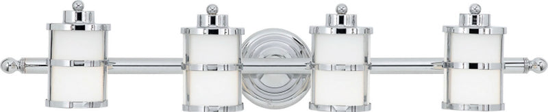 Quoizel TB8604C Four Light Bath Fixture, Polished Chrome Finish - LightingWellCo