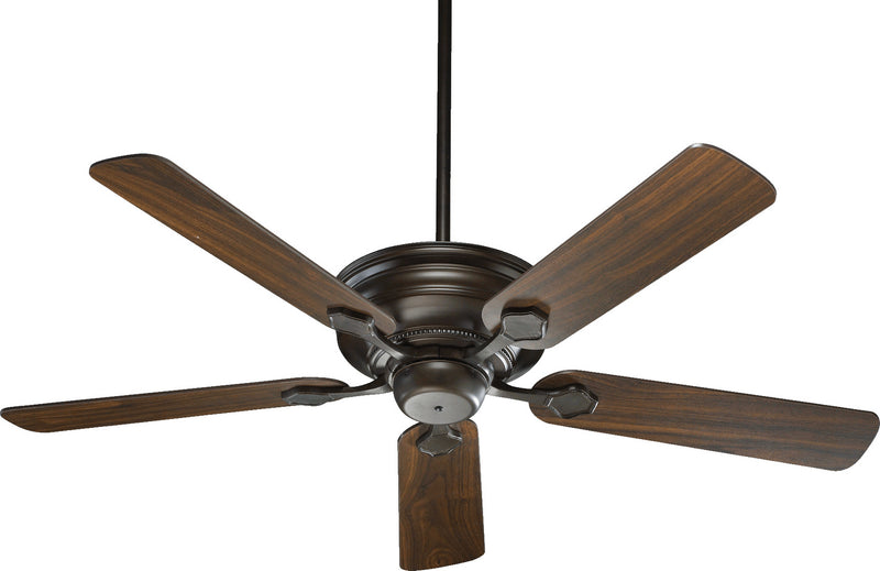 Quorum 76525-86 52``Ceiling Fan, Oiled Bronze Finish - LightingWellCo