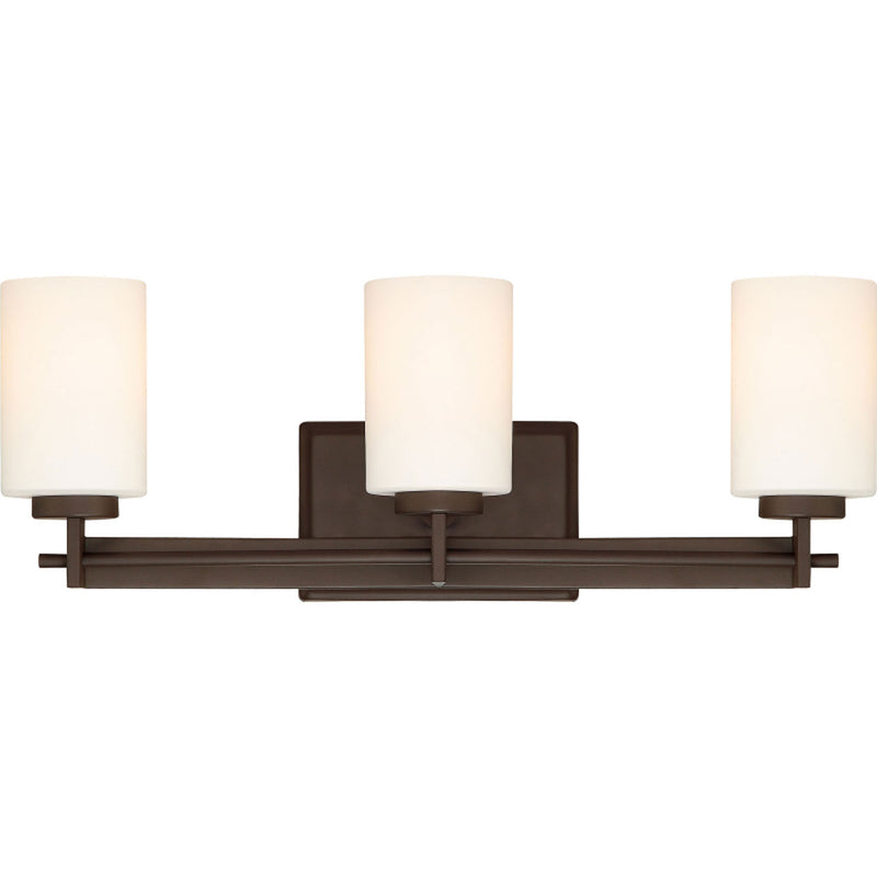 Quoizel TY8603WT Three Light Bath Fixture, Western Bronze Finish - LightingWellCo