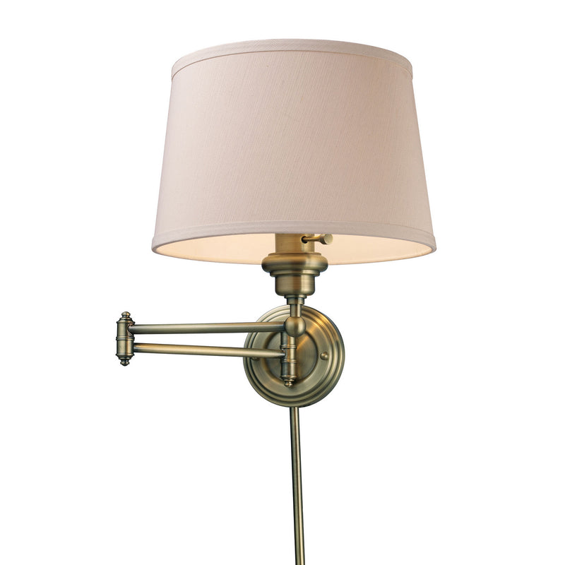 ELK Home 11220/1 One Light Wall Sconce, Antique Brass Finish-LightingWellCo