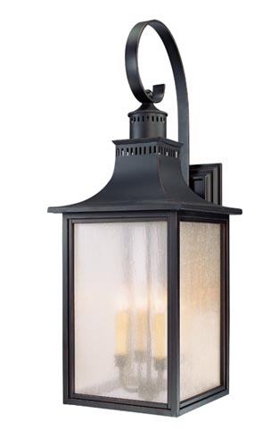 Savoy House 5-257-25 Four Light Outdoor Wall Lantern, Slate Finish LightingWellCo