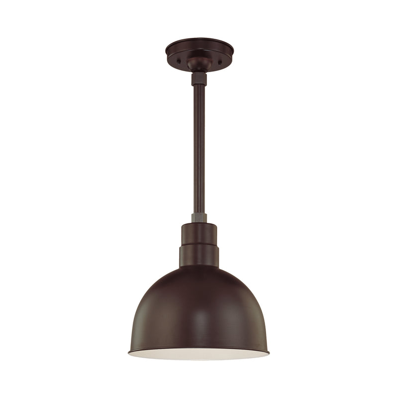 Millennium RDBS12-ABR One Light Pendant, Architectural Bronze Finish - LightingWellCo