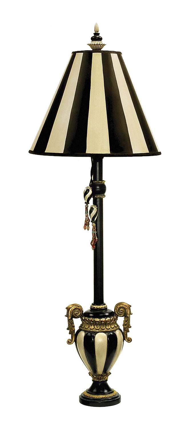 ELK Home 91-234 One Light Table Lamp, Antique Black Finish-LightingWellCo