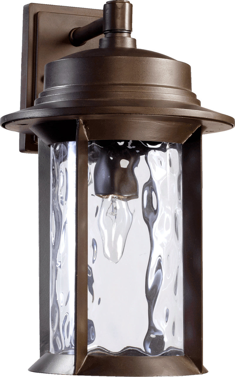 Quorum 7246-9-86 One Light Wall Mount, Oiled Bronze Finish - LightingWellCo