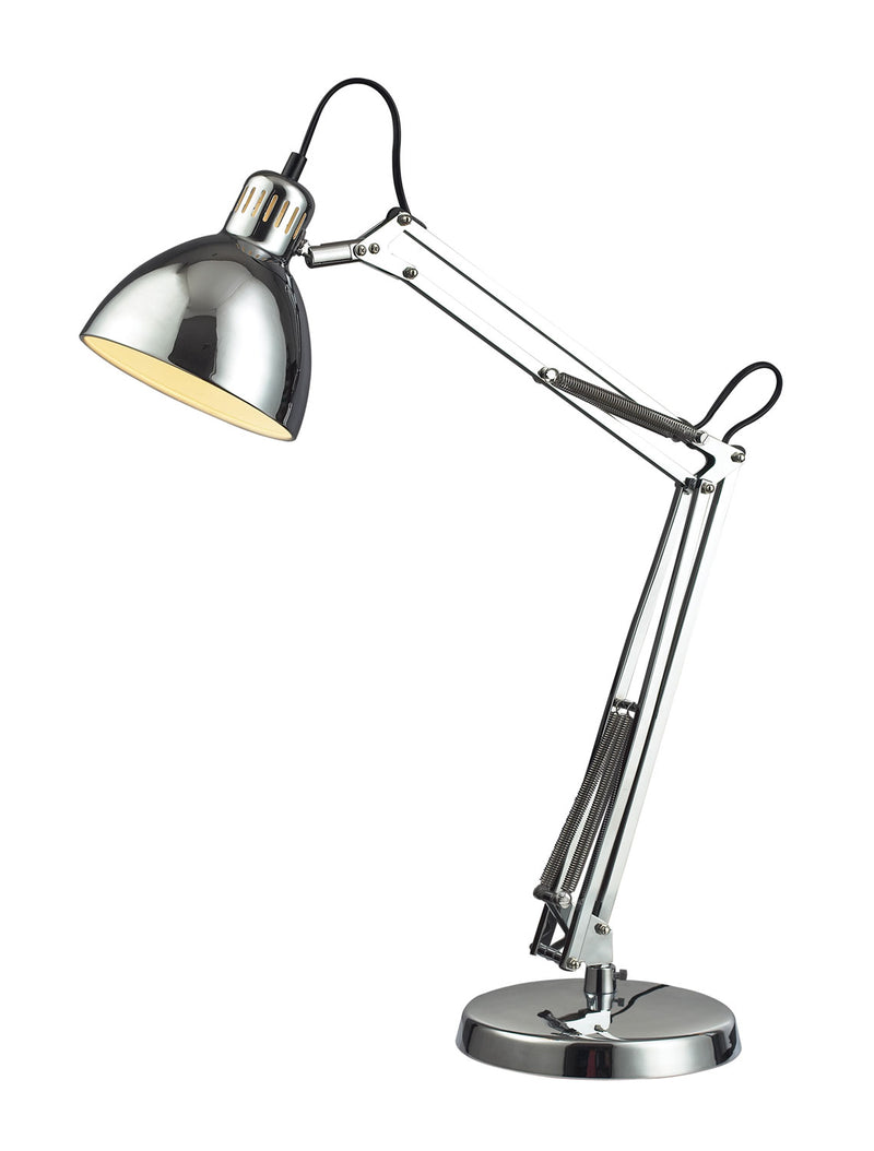 ELK Home D2176 One Light Table Lamp, Chrome Finish-LightingWellCo