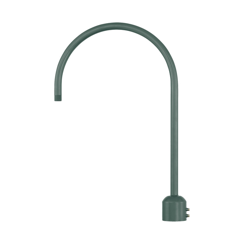 Millennium RPAS-SG One Light Post Adapter, Satin Green Finish - LightingWellCo