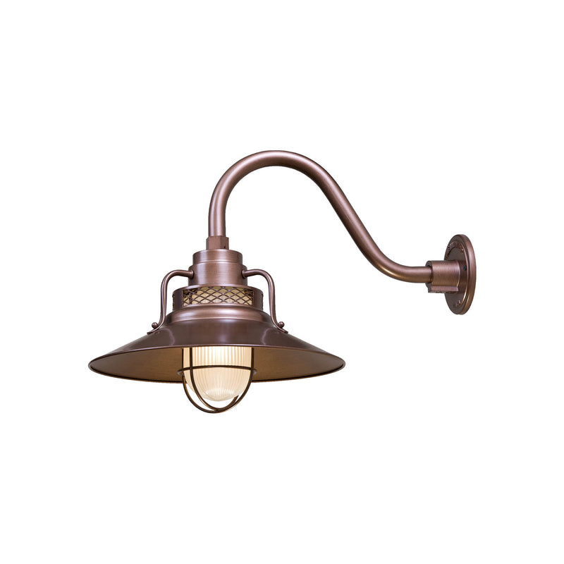 Millennium RRRS14-CP One Light Pendant, Copper Finish - LightingWellCo