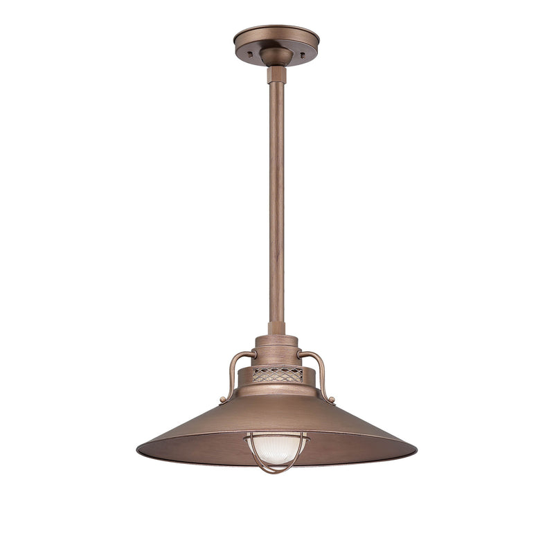 Millennium RRRS18-CP One Light Pendant, Copper Finish - LightingWellCo