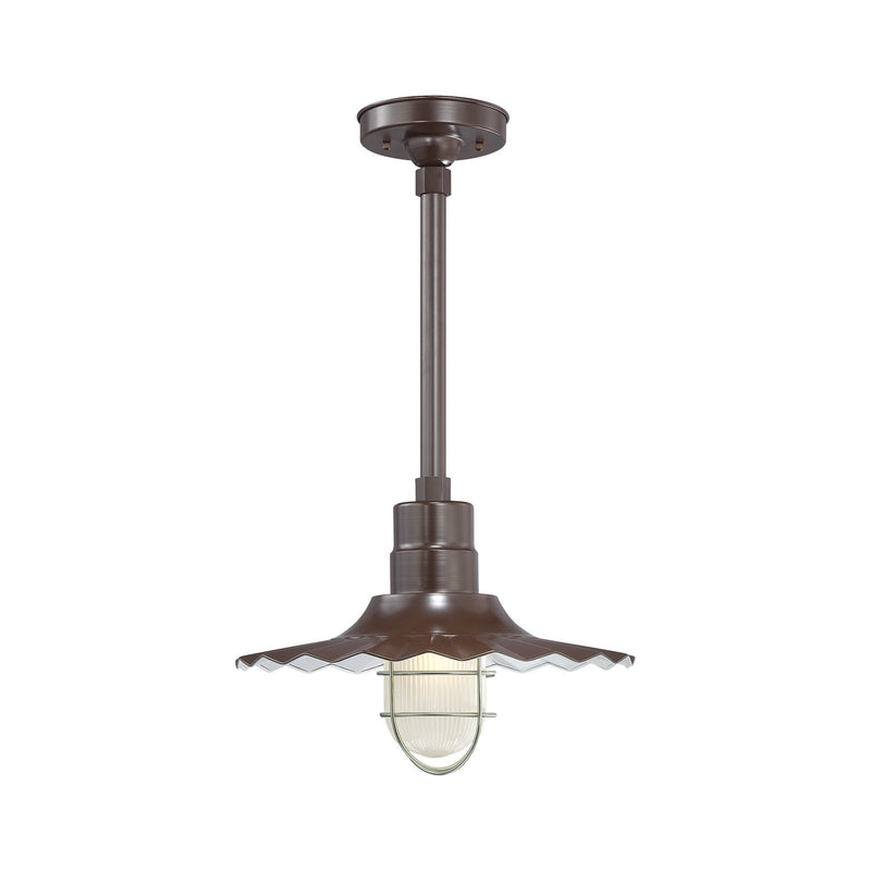 Millennium RRWS15-ABR One Light Pendant, Architectural Bronze Finish - LightingWellCo