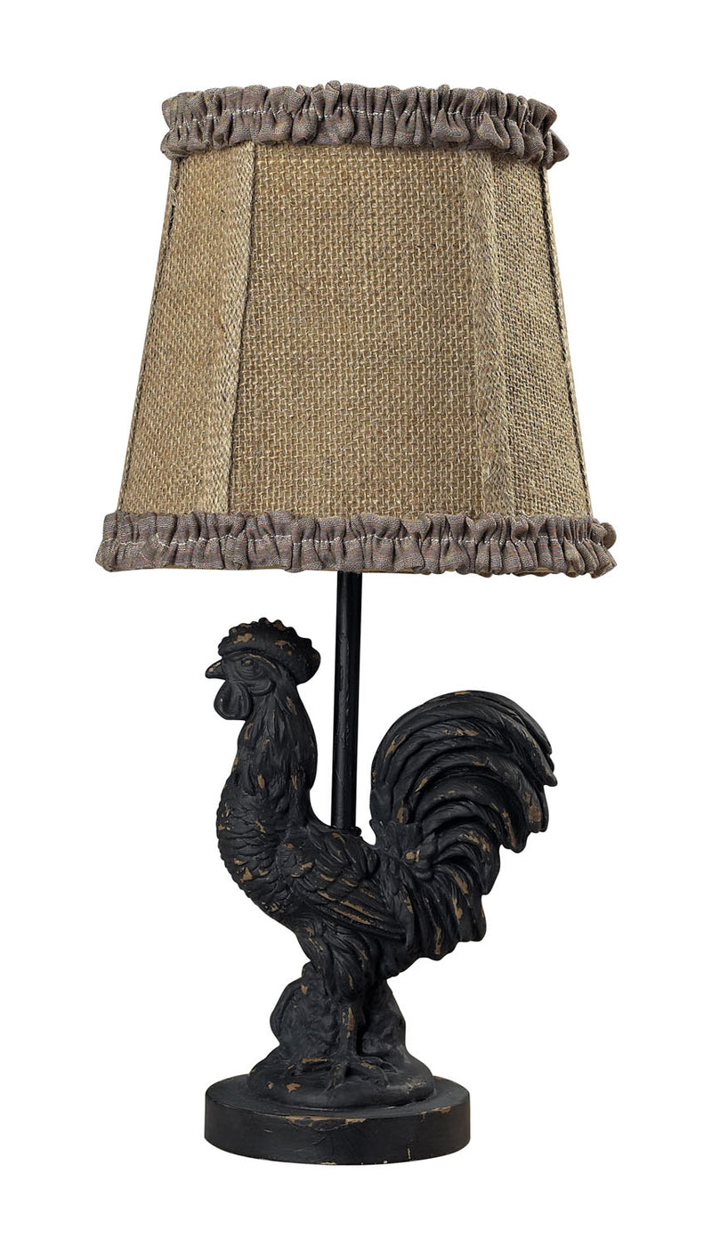 ELK Home 93-91392 One Light Table Lamp, Braysford Black Finish - At LightingWellCo