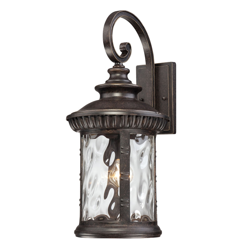 Quoizel CHI8411IB One Light Outdoor Wall Lantern, Imperial Bronze Finish - LightingWellCo