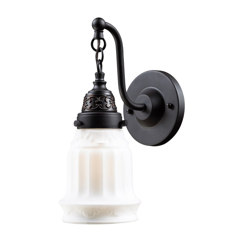 ELK Home 66210-1 One Light Wall Sconce, Oiled Bronze Finish-LightingWellCo