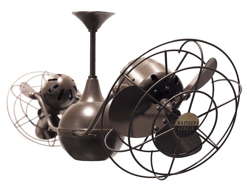 Matthews Fan Company Vent-Bettina VB-BZZT-MTL 13``Ceiling Fan, Bronzette Finish - LightingWellCo