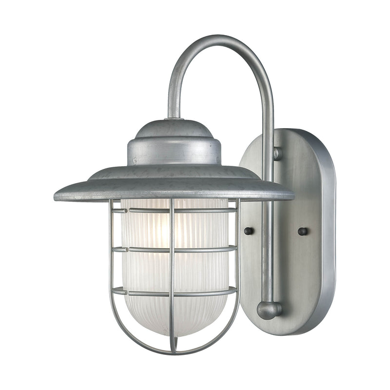 Millennium 5390-GA One Light Wall Sconce, Galvanized Finish - LightingWellCo