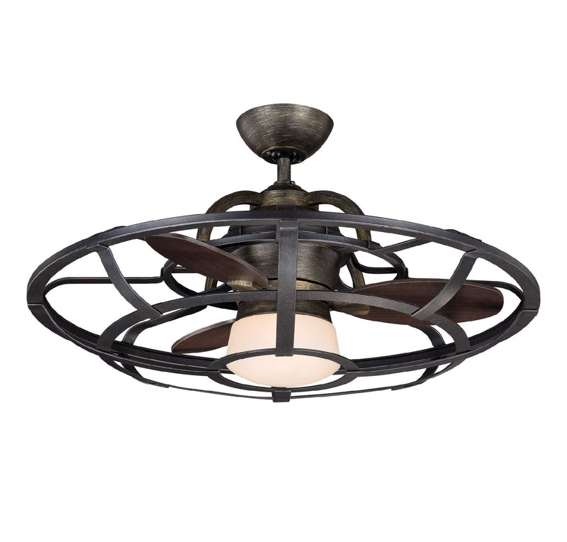 Savoy House 26-9536-FD-196 LED Fan D`Lier, Reclaimed Wood Finish LightingWellCo
