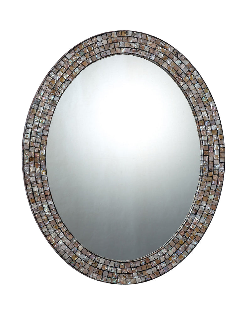 Quoizel QR1253 Mirror, Pen Shell Mosaic Finish - LightingWellCo