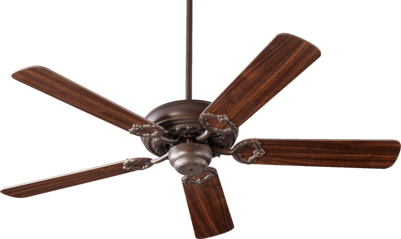 Quorum 17525-86 52``Ceiling Fan, Oiled Bronze Finish - LightingWellCo