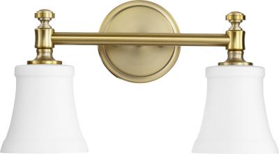 Quorum 5122-2-80 Signature 16 inch Bathroom Vanity Fixture - LightingWellCo